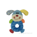 Plush Dog With Rattle